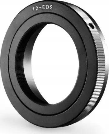Adapter lente Walimex T2 në Canon EF EOS, metalik, i zi