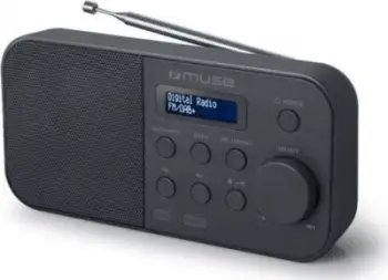 Radio portative Muse M-109 DB, DAB Plus FM, ekran LCD, e zezë
