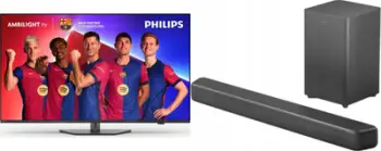 Set televizor dhe soundbar Philips Ambilight THE ONE 50PUS8919/12 + TAB5309/10, 50", 4K, Dolby Vision