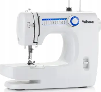 Makina qepëse Tristar SM-6000, 10 lloje qepjesh, kompakte, e bardhë