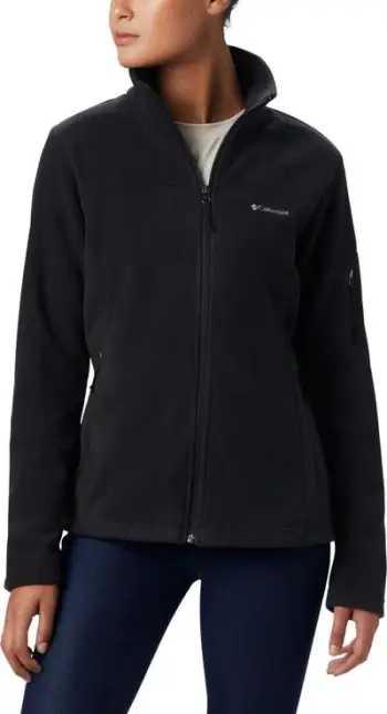 Xhaketë fleece Columbia Fast Trek II W, për femra, e zezë