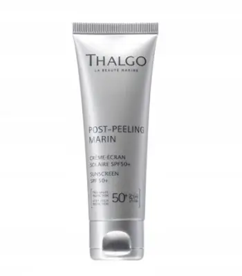 Krem mbrojtës për fytyrë Thalgo Post-Peeling Sunscreen SPF 50+, 50 ml