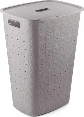 Kosh rrobash Keter Softex, 56L, 34x43.8x5 cm, gri