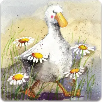 Magnet dekorativ Teka FM169 Duck, formë rosaku, shumëngjyrësh