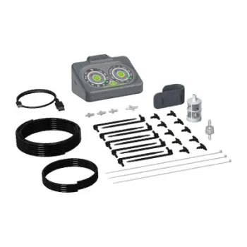 Set ujitje me pika pa markë, komplet sistem drip irrigation, për kopsht dhe sera