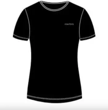 Bluzë sportive për femra Martes Lady Bisic, 100% poliester, frymëshkueshme, e bardhë