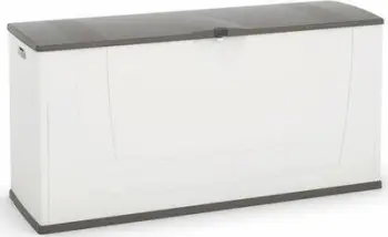 Kuti kopshti Keter Carisma, 200L, plastike, gri e bardhë