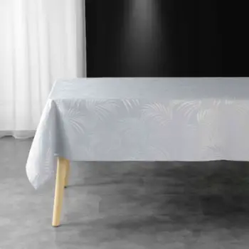 Mbulesë tryeze Douceur d'intérieur Plumette, poliester jacquard, 140x240 cm, gri
