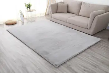 Tapet Heinner Shaggy Soft Rug, 70x140 cm, poliester pambuk, gri