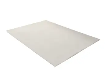 Tapet Heinner Fluffy Shaggy, 50x90cm, poliester dhe pambuk, krem
