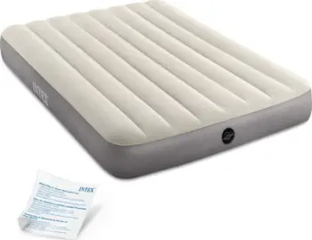 Dyshek ajri Intex Full Deluxe, 191 x 137 x 25 cm, bezhë