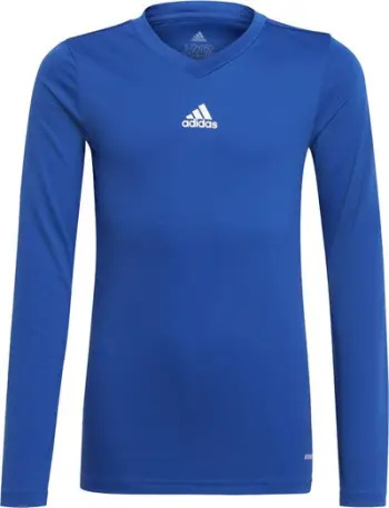Bluzë për meshkuj Adidas JR Team Base Tee LS, 164cm, e kaltër