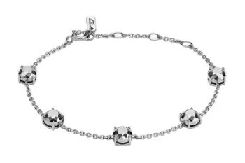 Byzylyk dore Diesel DL1358040, unisex, i argjendtë