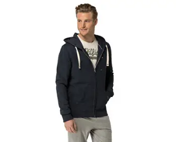Duks Tommy Hilfiger Icon Heavyweight Knit Zip Hoody 2S87905806-416 Navy Blazer, blu