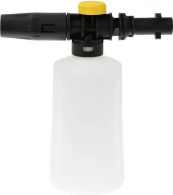 Rezervuar shkumëzues për lavatriçe presioni Geko G73143, 700ml, deri 150 bar, i verdhë
