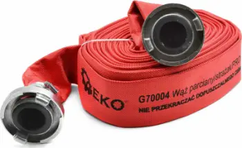 Zorrë zjarrfikëse Geko G70004, 2", 20 m, 8 bar, e bardhë