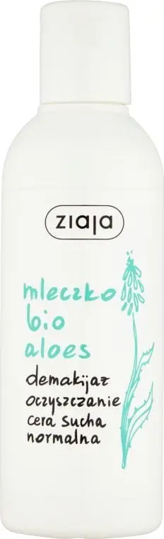 Qumësht pastrues fytyre Ziaja Make-up Removal Milk With Aloe, me aloe vera, 200 ml