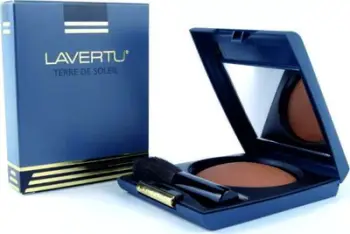 Pudër bronzuese Lavertu Powder No. 01 Sunny Earth, kompakte, 12g