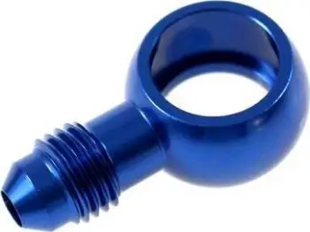Lidhës banjo TurboWorks MP-AL-592, AN4 14.5, alumini, blu