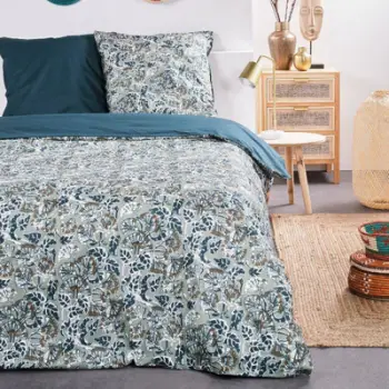 Set çarçafësh king size Heinner Home, 4 pjesë, 100% pambuk 144 TC, përmasa 200x220 cm