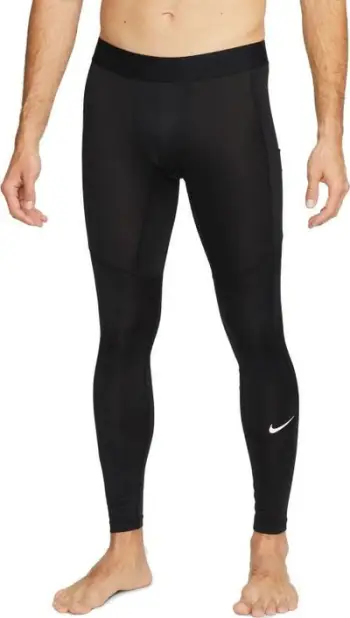 Pantallona termike Nike Pro FB7952-010, për meshkuj, i zi
