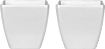 Set vazo lulesh ASTRAS Stone, 35cm, fiberglas, argjendtë