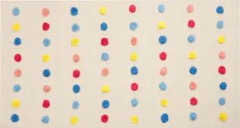 Tapet për fëmijë Beliani LELES, 80x150 cm, pambuk, bezhë shumëngjyrëshe