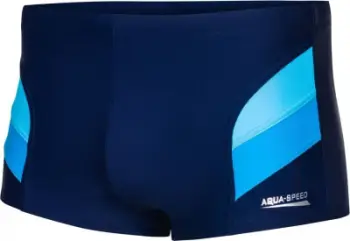 Pantallona noti për meshkuj Aqua-speed Aron M, Malaga Lycra Xtra Life, sportiv, blu e errët