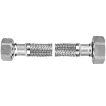 Zorrë fleksibile uji Ferro PWS711, 30 cm, 1/2" x 3/4", metalike