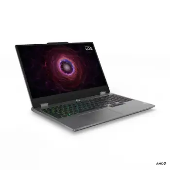 Laptop gaming Lenovo LOQ 15ARP9, Ryzen 5 7235HS, 15.6" FHD 144Hz, RTX 4050, gri