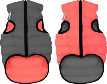 Jelekë për qen AiryVest Ultralight M, i kthyeshëm, i lehtë, gri rozë