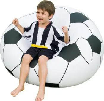 Karrige fryrëse Diverse 77801855, formë top futbolli, PVC, shumëngjyrëshe