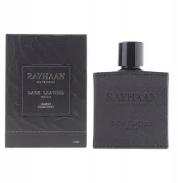 Parfum Rayhaan Dark Leather Eau de Parfum, 100ml, për burra