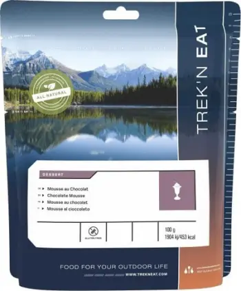 Ëmbëlsirë Trek'n Eat Mousse Au Chocolat, 100g, dessert çokollate