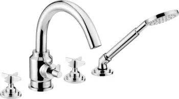 Instalacion 4 Vrima për Dush dhe Banjo – Deante BAT. TEMISTO Chrome