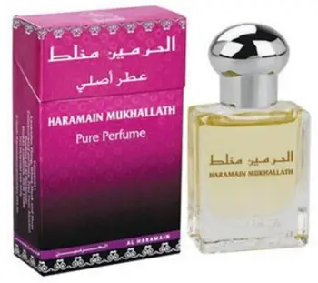Parfum vajor Al Haramain Mukhallath, 0.5 oz, unisex, transparent