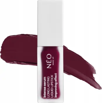 Ruzh i lëngshëm NEO MAKE UP Intense Serum 10 Plum Burgundy, qëndrueshmëri e gjatë, mat