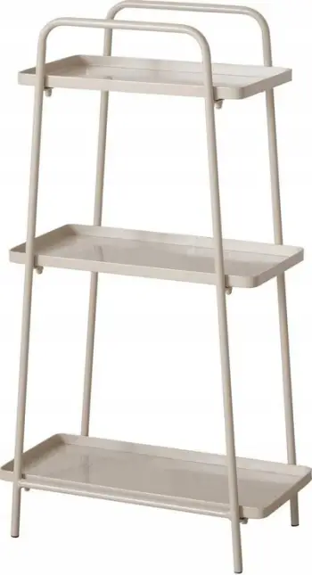 Raft metalik për lule Boltze Home Bologna, 100 cm, i zi