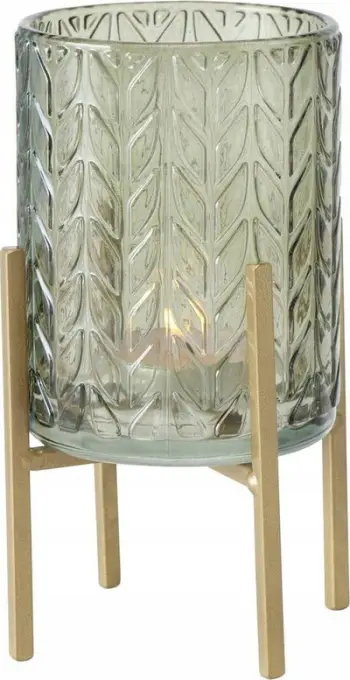 Mbajtëse qiriu Boltze Home Bolito, për tealight, 8 cm, jeshile