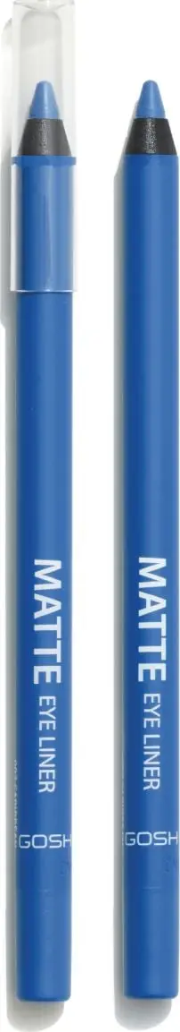 Laps sysh GOSH Matte Eye Liner Caribbean, 1.2g, mat, ngjyrë blu
