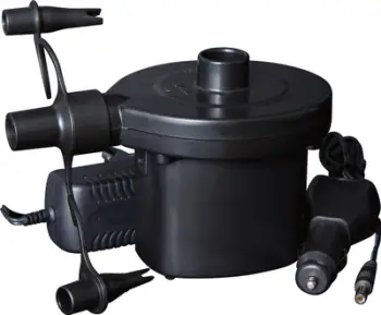 Pompë ajri elektrike portative, 12V, 230V, e zezë