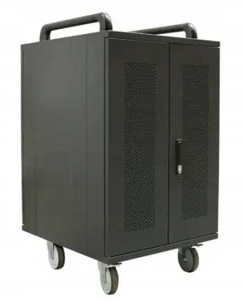Karrocë karikimi për laptopë Avtek Charging Cart 2, deri 20 laptopë, 15.6", e zezë