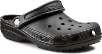 Klompa Crocs Classic 10001-001, unisex, Croslite, të zeza