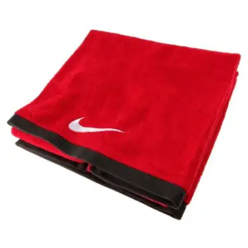 Peshqir sportiv Nike Fundamental, pambuk, madhësi mesatare, i bardhë