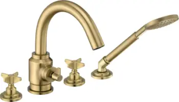 Rubinet për vaskë Deante Temisto, bronz