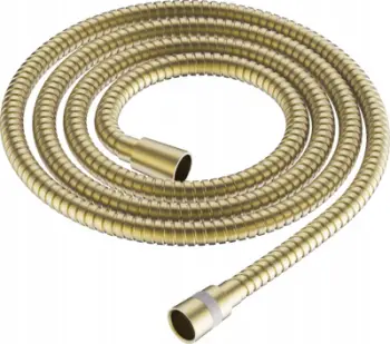 Zorrë dushi Deante, çelik inox, 150 cm, argjendtë