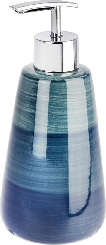 Dispenser sapuni Wenko Pottery, qeramikë, 360 ml, ngjyrë petrol