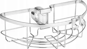 Raft dushi Wenko Floresta Round, montim pa shpime, çelik inox i kromuar