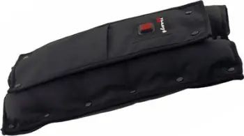 Muff i ngrohur Glovii 4 në 1, element ngrohës fibër karboni, lidhje USB, i zi