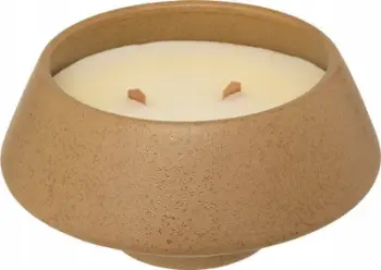 Qiri aromatik Inu, 580 g, tre fitila druri, enë dekorative